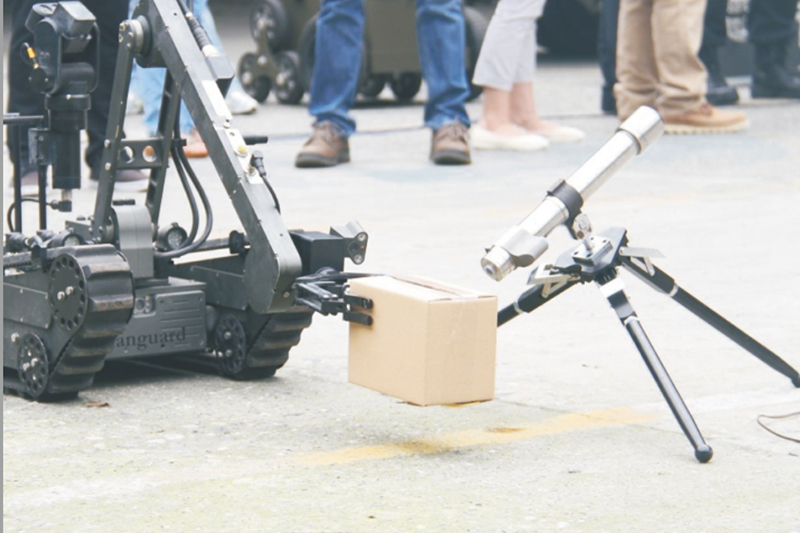 爆炸物銷毀現(xiàn)場(chǎng)